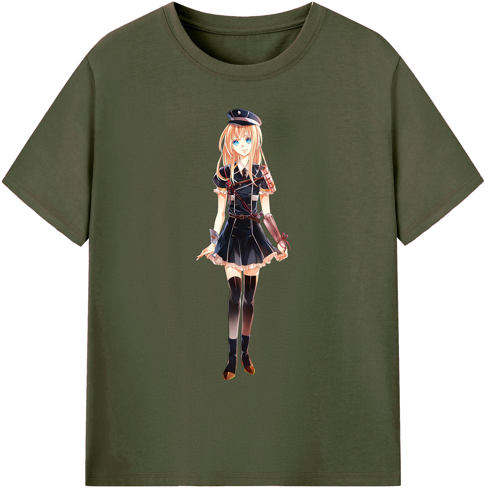 （画像用） 刀剣乱舞 Touken Ranbu 綿100％ メンズ半袖Tシャツ｜肌触りやわらか＆通気性